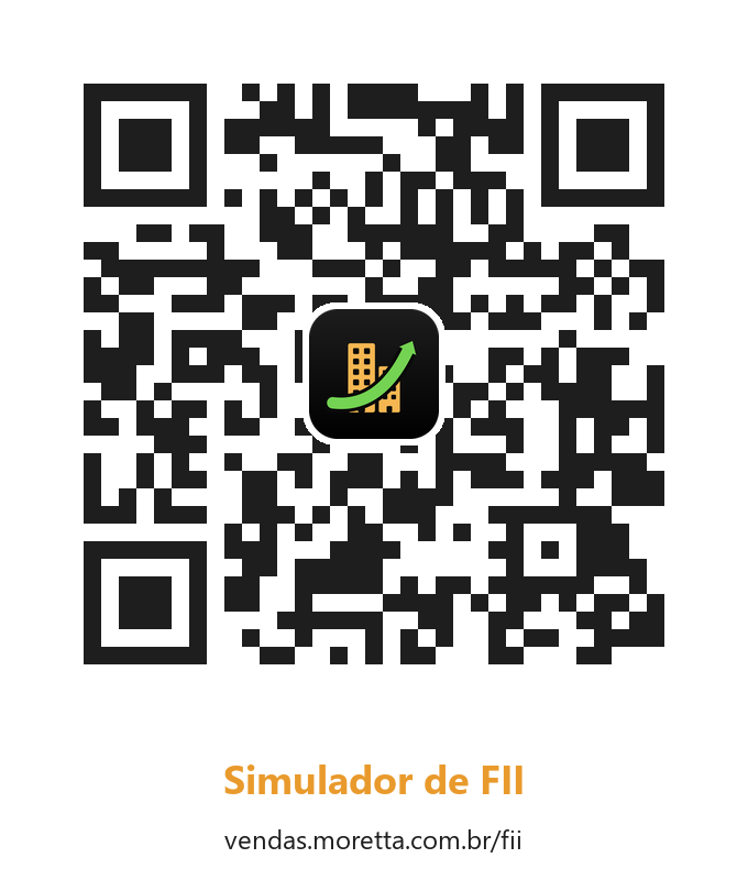QR code do Simulador de FII